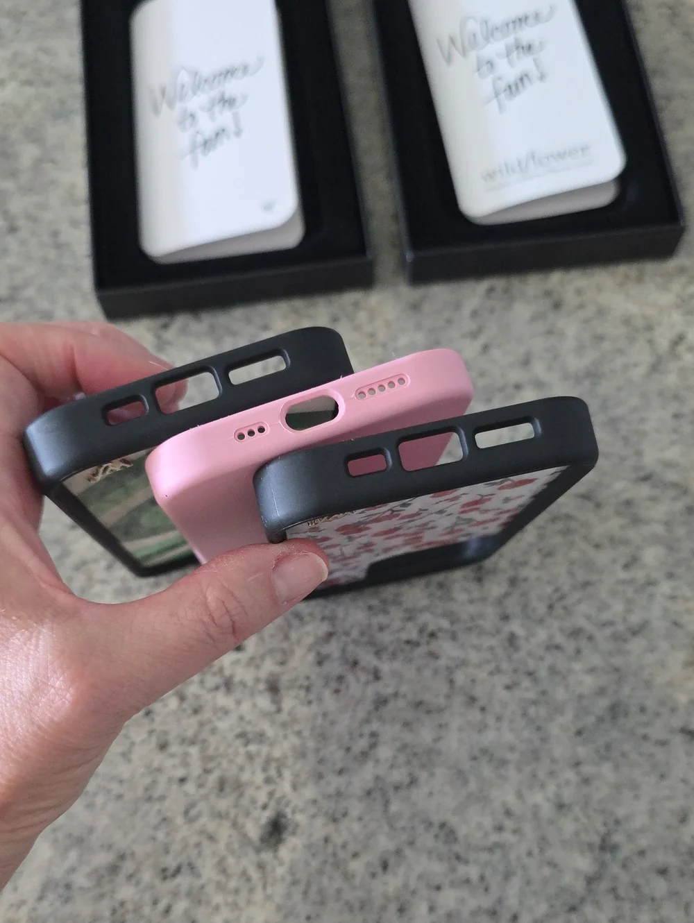 2 Wildflower Cases & A Bonus Pink iPhone 14 Pro Cases!